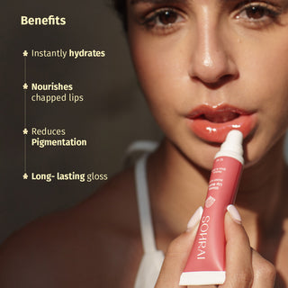 Glossy Lip Butter - Dusky Rose