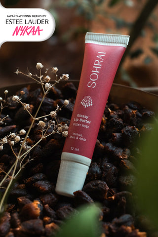 Glossy Lip Butter - Dusky Rose