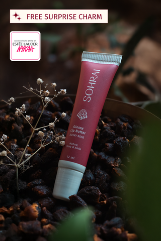 Glossy Lip Butter - Dusky Rose